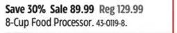 Canadian Tire Braun 8-Cup Food Processor offer