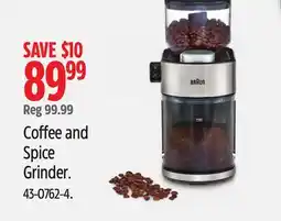 Canadian Tire BRAUN Coffee and Spice Grinder offer