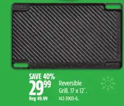 Canadian Tire Reversible Grill, 17 x 12˝ offer