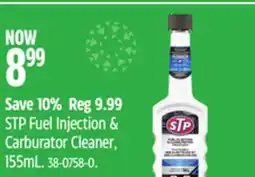 Canadian Tire STP Fuel Injection & Carburetor Cleaner offer