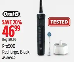 Canadian Tire Pro500 Recharge, Black offer