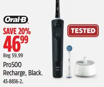 Canadian Tire Pro500 Recharge, Black offer