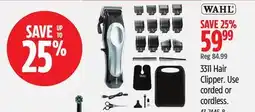 Canadian Tire 3311 Hair Clipper offer