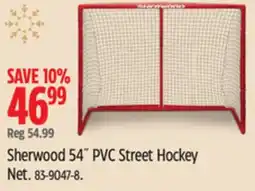 Canadian Tire Sherwood 54˝ PVC Street Hockey Net offer