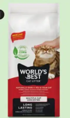 Canadian Tire Selected World's Best Cat Litter, 12.7kg offer