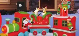 Canadian Tire Gemmy Airblown Inflatable Christmas Train offer