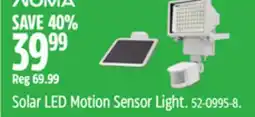 Canadian Tire NOMA Solar LED Motion Sensor Light offer