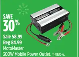 Canadian Tire MotoMaster 300W Mobile Power Outlet offer