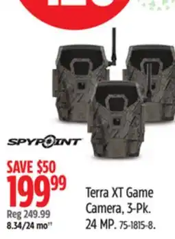 Canadian Tire Terra XT Game Camera, 3-Pk. 24 MP offer
