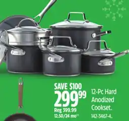 Canadian Tire PADERNO 12-Pc Hard Anodized Cookset offer