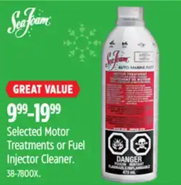 Canadian Tire Sea Foam Selected Motor Treatments or Fuel Injector Cleaner offer