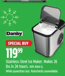 Canadian Tire Stainless-Steel Ice Maker offer