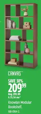 Canadian Tire CANVAS Knowlan Modular Bookshelf offer