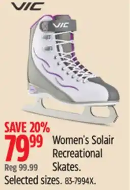 Canadian Tire Women's Solair Recreational Skates offer