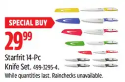 Canadian Tire Starfrit 14-Pc Knife Set offer
