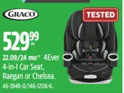 Canadian Tire Graco 4Ever 4-in-1 Car Seat offer