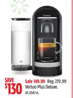 Canadian Tire Vertuo Plus Deluxe offer