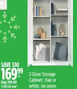 Canadian Tire 2-Door Storage Cabinet offer