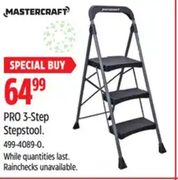 Canadian Tire Mastercraft PRO 3-Step Stepstool offer