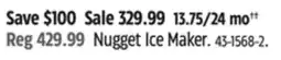 Canadian Tire Nugget Ice Maker offer