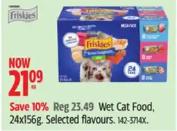 Canadian Tire Purina Friskies Wet Cat Food, 24x156g offer
