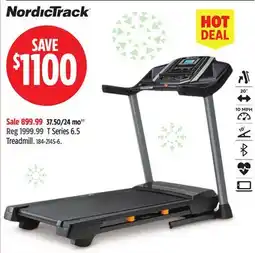 Canadian Tire NordicTrack T Series 6.5 Treadmill offer