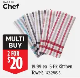 Canadian Tire 5-Pk Kitchen Towels offer