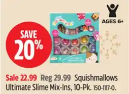 Canadian Tire Squishmallows Ultimate Slime Mix-Ins offer