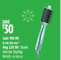 Canadian Tire Shark Hot Air Styling Brush offer