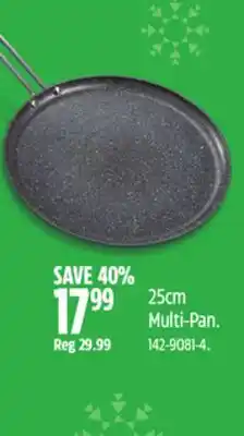 Canadian Tire Heritage The Rock 25cm Multi-Pan offer