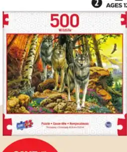 Canadian Tire Family Jigsaw Puzzles offer
