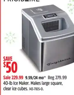 Canadian Tire Frigidaire 40-lb Ice Maker offer