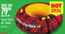Canadian Tire Yukon Snow Tube offer
