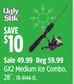 Canadian Tire Shakespeare GX2 Medium Ice Combo, 28˝ offer