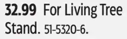 Canadian Tire For Living Tree Stand offer
