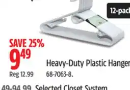 Canadian Tire 12-pack Heavy-Duty Plastic Hanger offer