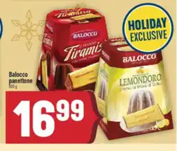 Marché Adonis Balocco panettone offer