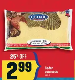 Marché Adonis Cedar couscous offer