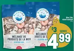 Marché Adonis Blue Tide mixed seafood offer