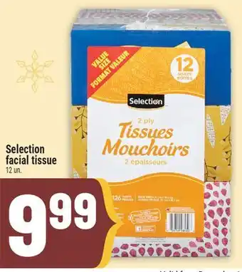 Marché Adonis Selection facial tissue offer