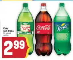 Marché Adonis Coke soft drinks offer