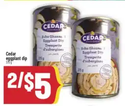 Marché Adonis Cedar eggplant dip offer