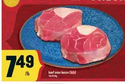 Marché Adonis Beef osso bucco Halal offer