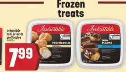 Marché Adonis Irrésistible mini éclair or profiteroles offer