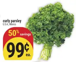 Marché Adonis Curly parsley offer