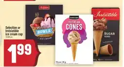 Marché Adonis Selection or Irrésistible ice cream cup offer