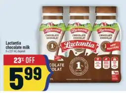 Marché Adonis Lactantia chocolate milk offer