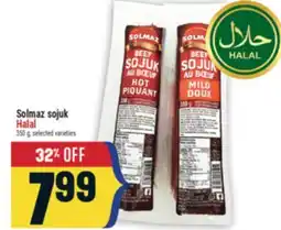 Marché Adonis Solmaz sojuk Halal offer