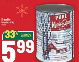 Marché Adonis Érabeille maple syrup offer