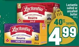 Marché Adonis Lactantia salted or unsalted butter offer